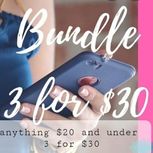 Anything $20 and under bundle 3 for $20
